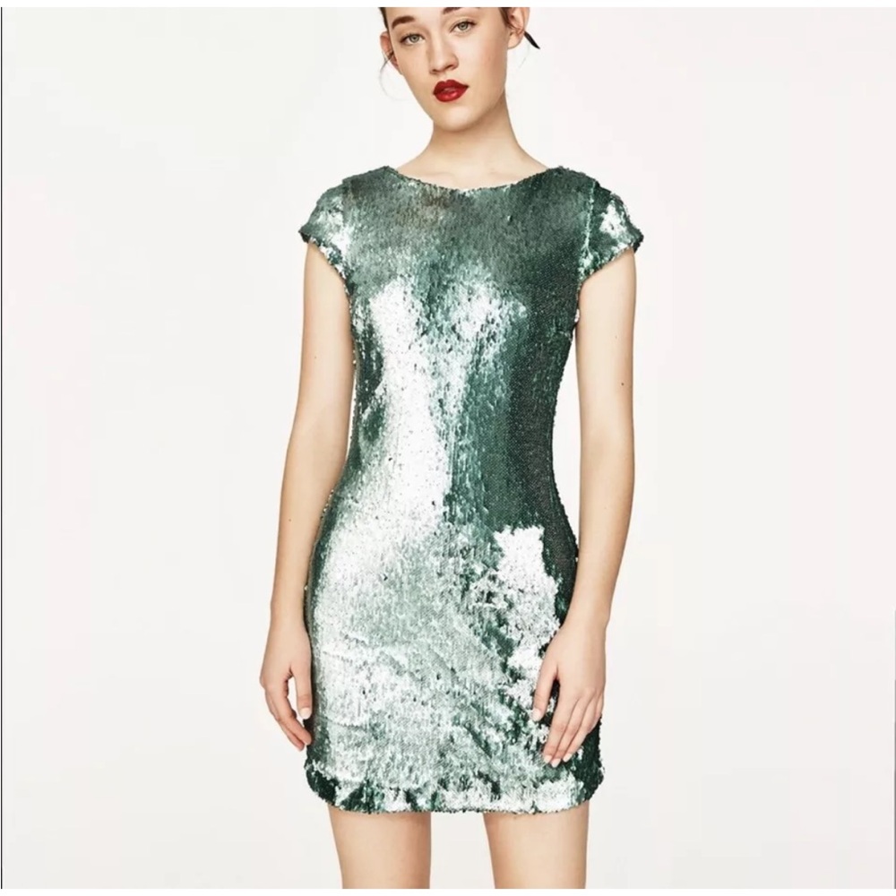 Sequin Mini Dress